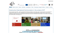 Desktop Screenshot of icomproject.eu